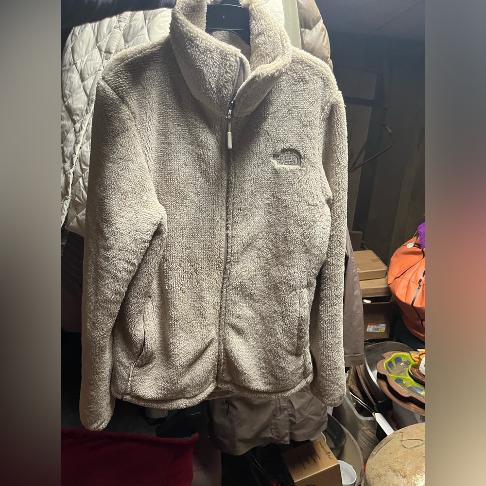 The North Face Taupe Fleece Jacket
